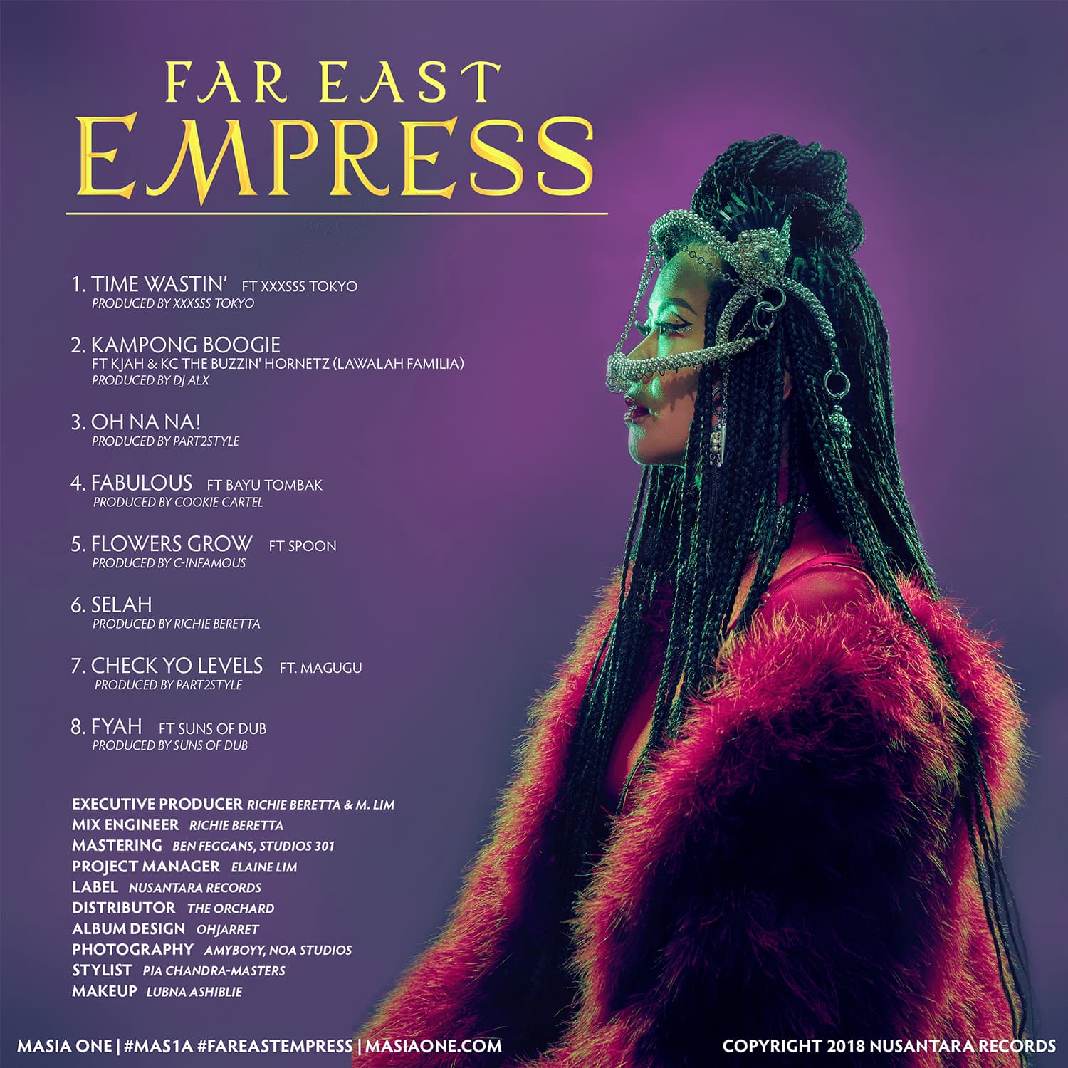 Far East Empress tracklist